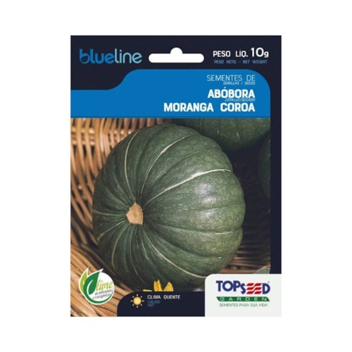 Semente de Abóbora Moranga Coroa Topseed 10g
