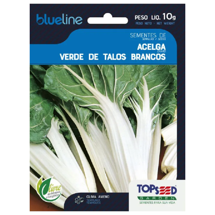 Semente de Acelga Verde Talos 10g - Topseed ref L007