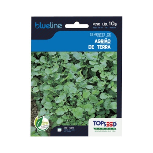Semente de Agrião de Terra Topseed 10g 