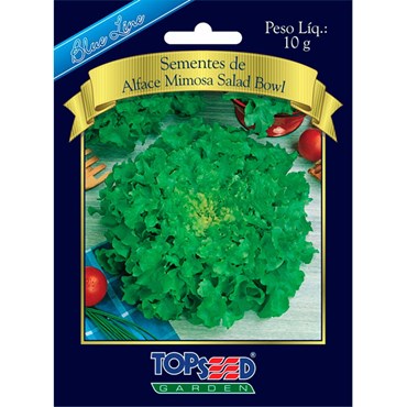 Semente de Alface Mimosa Salad Bowl Topseed 10g 