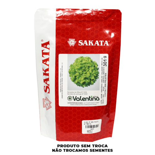 Semente de Alface Valentina AF 5254 Peletizada 7.500 Sementes - Sakata - imagem adicional