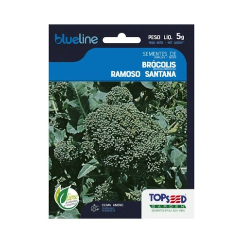 Semente de Brócolis Ramoso Santana Topseed 5g 