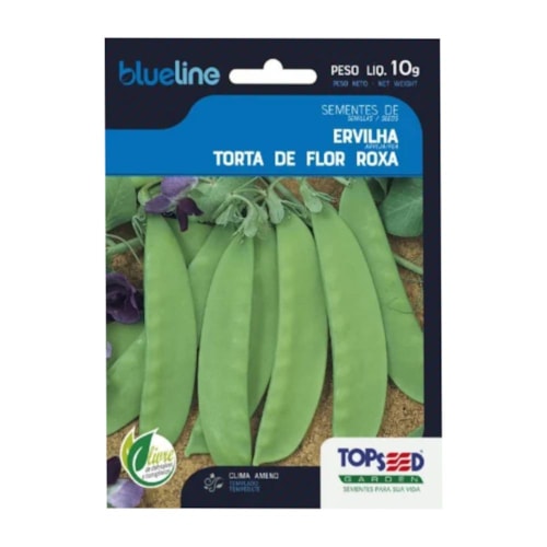 Semente de Ervilha Torta de Flor Roxa Topseed 10g 