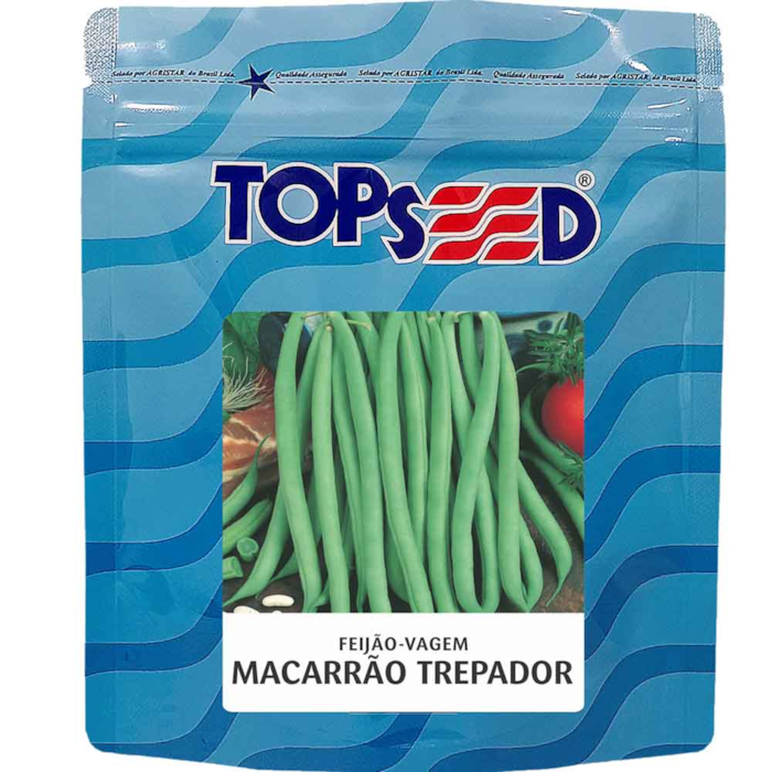 Semente de Feijão Vagem Trepador 100g - Topseed