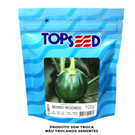 Semente de Jiló Morro Redondo TopSeed 100g 