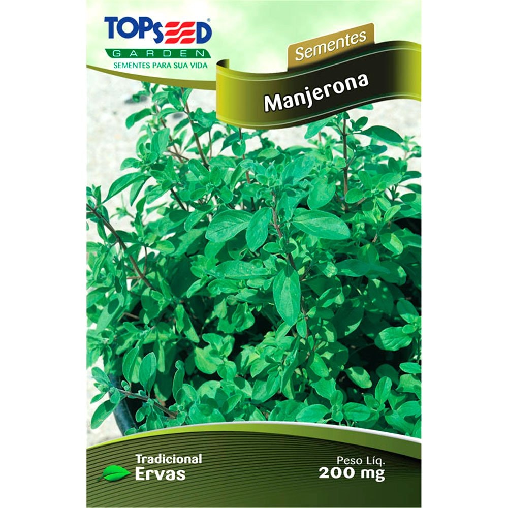 Semente de Manjerona Topseed 200mg