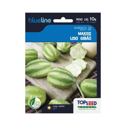 Semente de Maxixe Liso Gibão Topseed 10g 