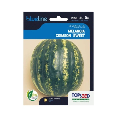 Semente de Melancia Crimson Sweet Topseed 5g 