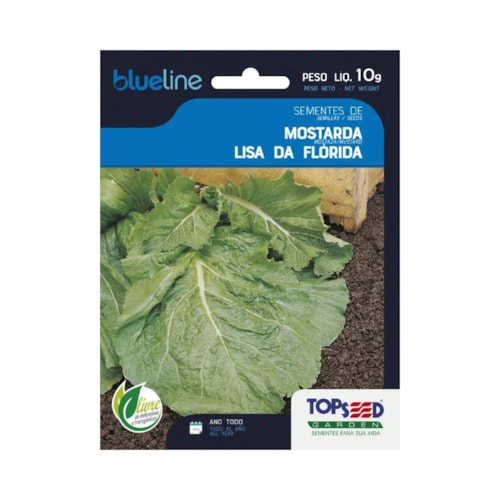 Semente de Mostarda Lisa da Flórida Topseed 10g 
