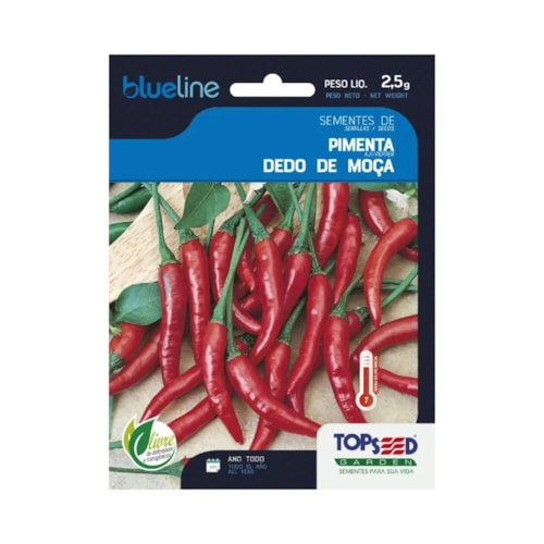 Semente de Pimenta Dedo de Moça Topseed 2,5g 