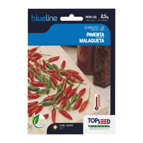 Semente de Pimenta Malagueta Topseed 2,5g 