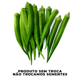 Semente de Quiabo Santa Cruz 47 - Feltrin