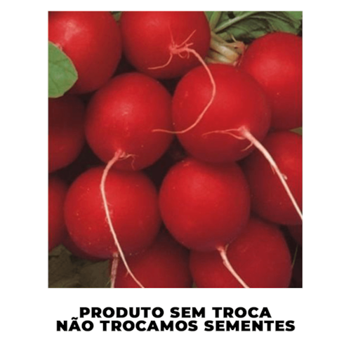 Semente de Rabanete Feltrin Vip Crimson Seleção Especial 100g 
