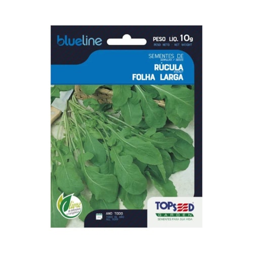 Semente de Rúcula Folha Larga Topseed 10g 