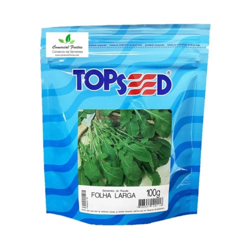 Semente de Rúcula Topseed Folha Larga 