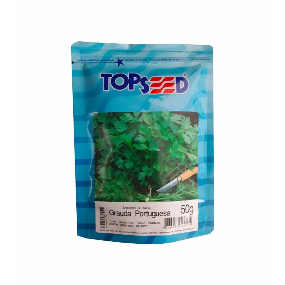 Semente de Salsa Graúda Portuguesa Topseed 50g