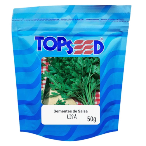 Semente de Salsa Lisa 50g - Topseed
