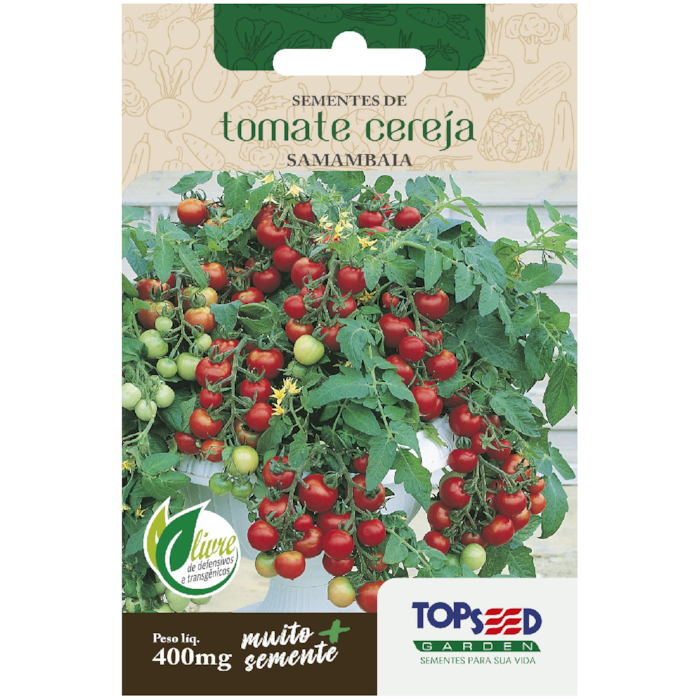 Semente de Tomate Cereja Samambaia - Topseed L189