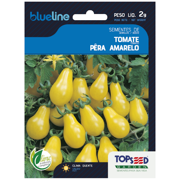 Semente de Tomate Pêra Amarelo - Topseed L144