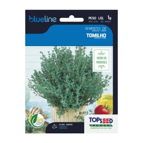 Semente de Tomilho Topseed 1g 