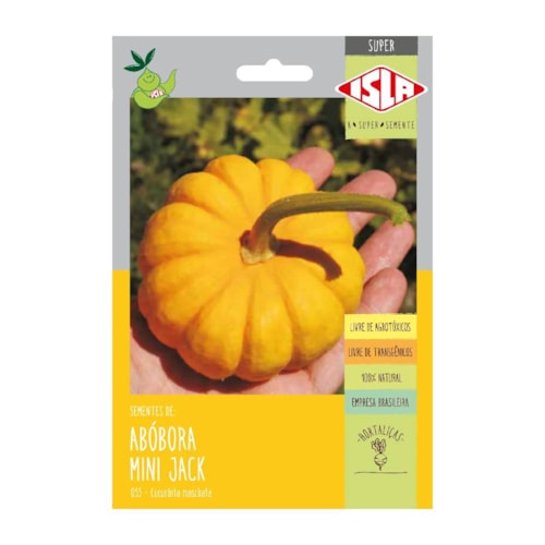 Sementes de Abóbora Mini Jack Isla Super 2,5g