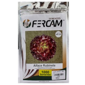 Sementes de Alface Rubinela 1000 Sementes