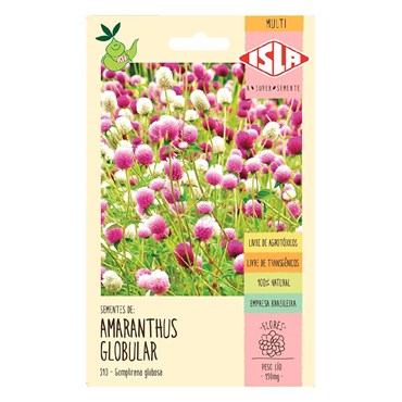 Sementes de Amaranthus Globular Sortida Isla Multi 150 mg