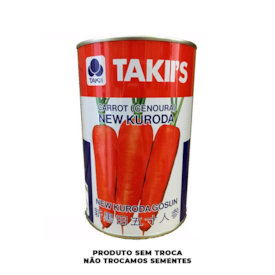 Sementes de Cenoura Shin Kuroda Takii's 300g