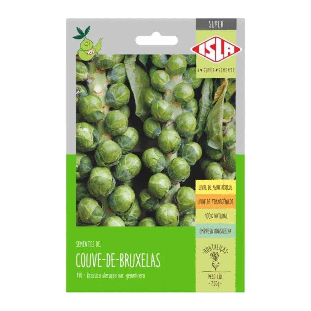 Sementes de Couve de Bruxelas Isla Super 7g