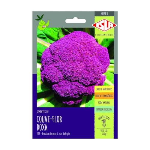 Sementes de Couve-Flor Roxa Isla Super 6g 