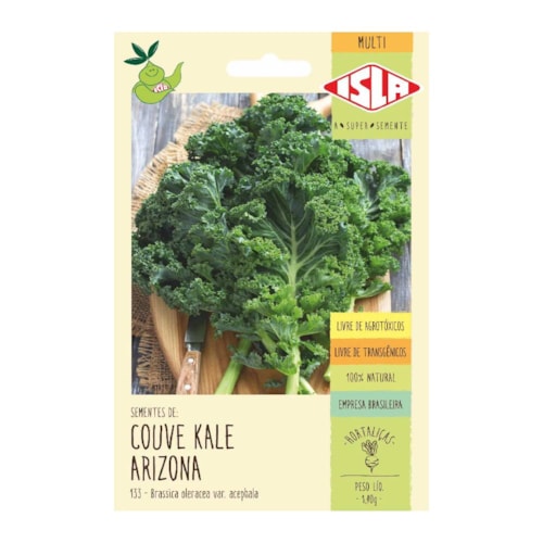 Sementes Isla Multi Couve Kale Arizona 800mg