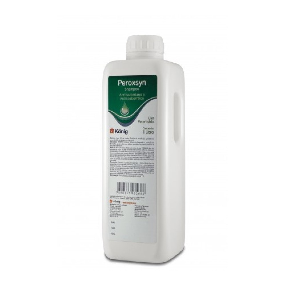 Shampoo Antibacteriano Peroxsyn para Cães 1 Litro