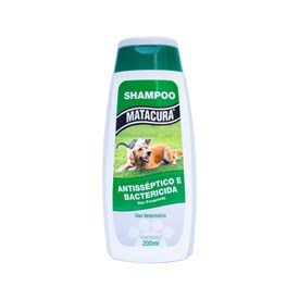 Shampoo Antisséptico e Bactericida Matacura 200ml 