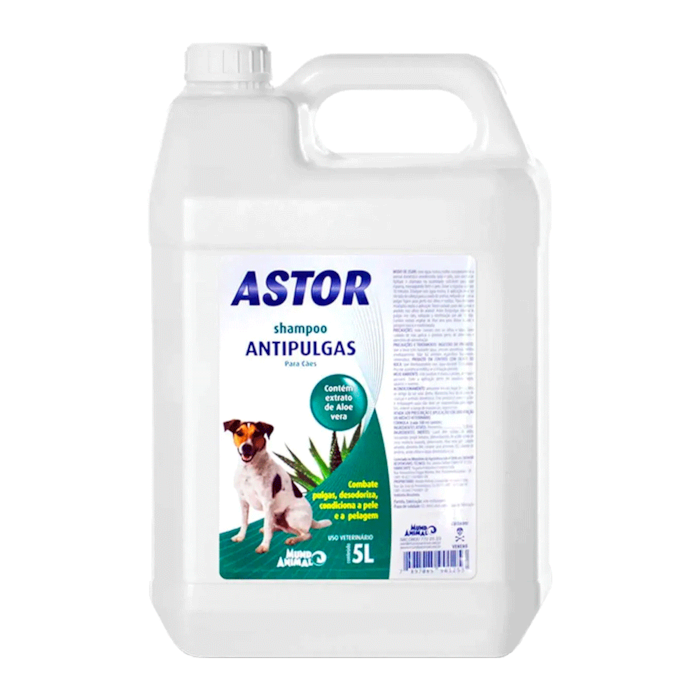 Shampoo Astor Antipulgas 5L - Mundo Animal