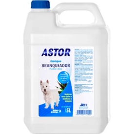 Shampoo Astor Branqueador 5L - Mundo Animal