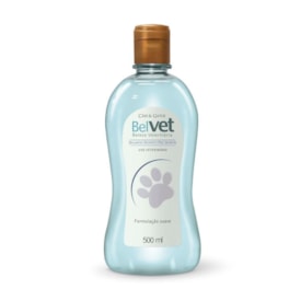 Shampoo Belvet para Cães e Gatos Pele Sensível e Filhotes 500 ml