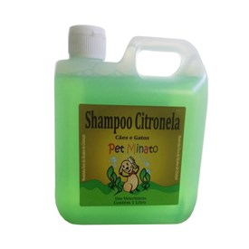 Shampoo Citronela Para Cães e Gatos - Pet Minato