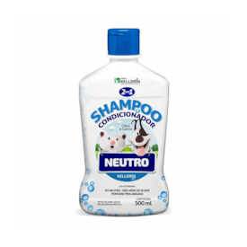 Shampoo e Condicionador para Cães Neutro 500ml - Kelldrin