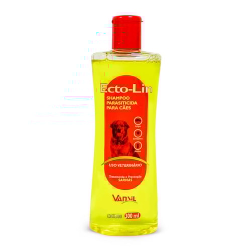 Shampoo Ecto-Lin Inseticida Vansil 300ml 