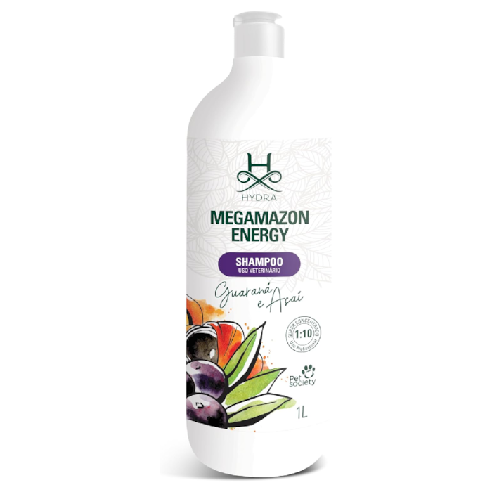 Shampoo Hydra Megamazon Energy 1L - Pet Society