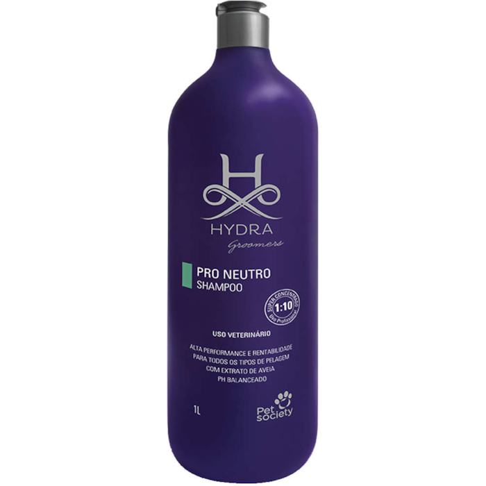 Shampoo Hydra Neutro Groomers Pro para Cães e Gatos 1L - Pet Society