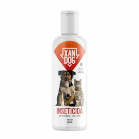 Shampoo Inseticida para Cães e Gatos Xandog 