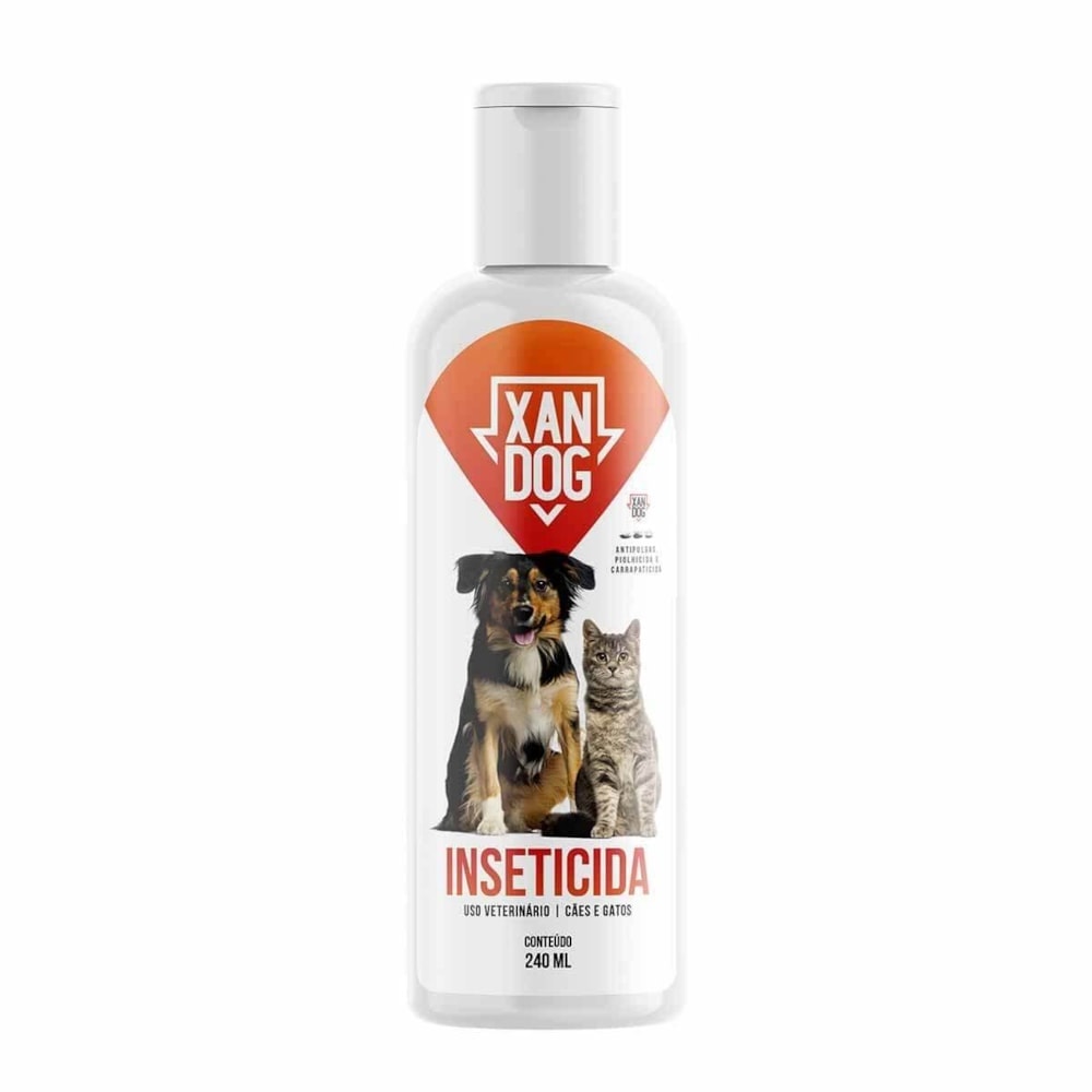 Shampoo Inseticida para Cães e Gatos Xandog
