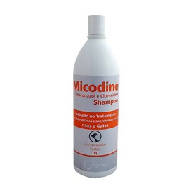 Shampoo Micodine Syntec para Cães e Gatos 1 Litro