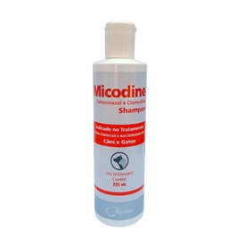 Shampoo Micodine Syntec para Cães e Gatos 225ml 