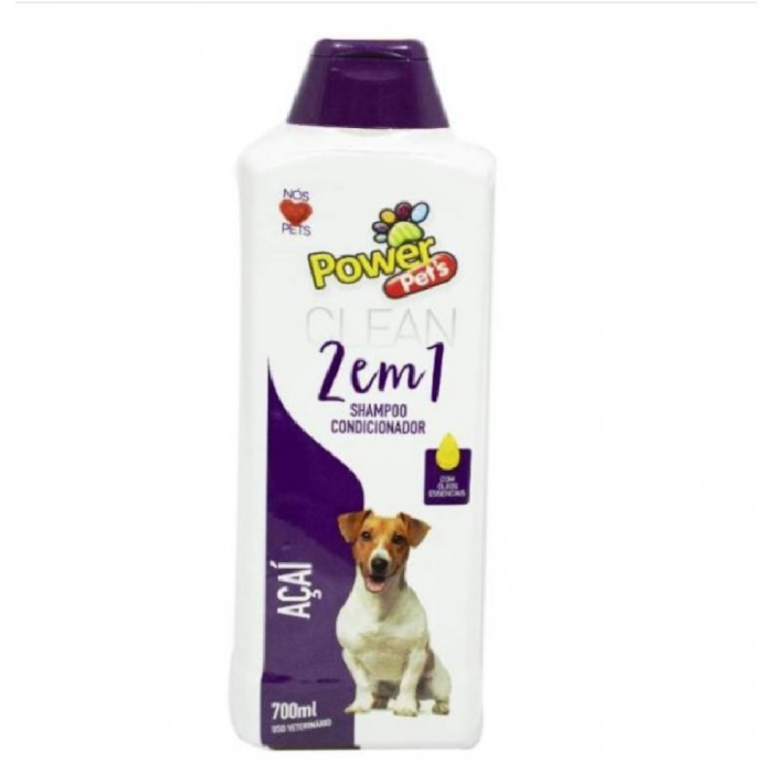 Shampoo para Cães Açaí 700ml - Powerpets 