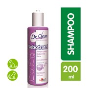 Shampoo para Tratamento de Seborreia Seca Sebotrat S para Cães e Gatos 200 ml