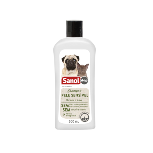 Shampoo Pele Sensível Sanol 500ml