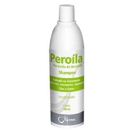 Shampoo Peroíla 500ml (Peróxido de Benzoíla) - Syntec