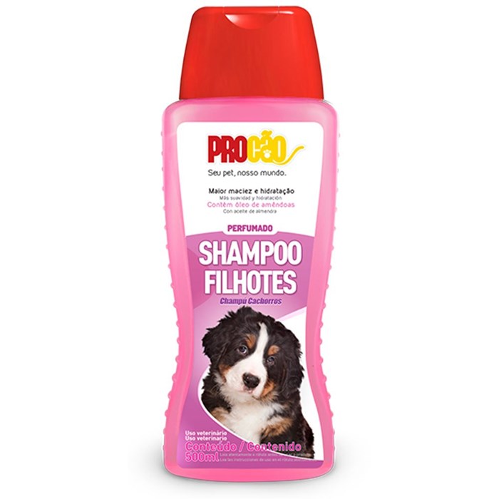 Shampoo Procão Para Cães e Gatos Filhotes 500ml